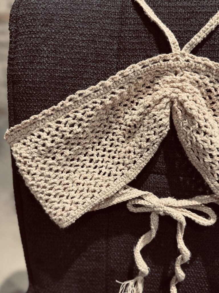 From My Great-Grandparents' Hemp Fibers to a Handmade Bikini Top